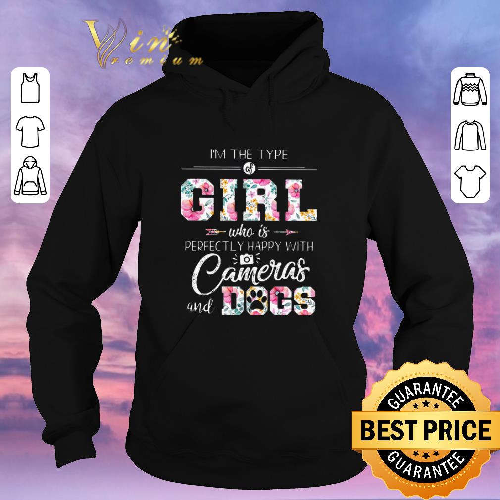 Original I'm the type of girl who is perfectly happy with cameras and dog shirt sweater Original I m the type of girl who is perfectly happy with cameras and dog shirt sweater 4 - Original I'm the type of girl who is perfectly happy with cameras and dog shirt sweater