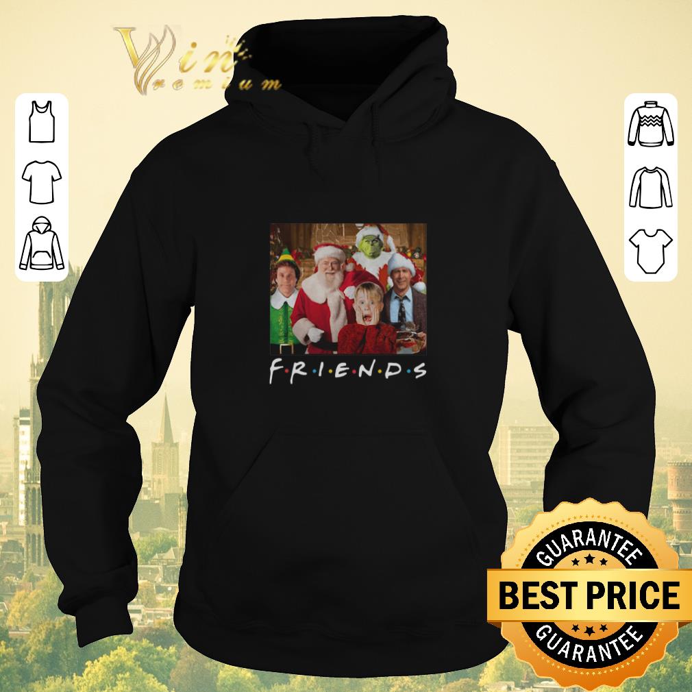 Premium Christmas Friends Grinch Elf Santa Clark Griswold Kevin Characters shirt 4 - Premium Christmas Friends Grinch Elf Santa Clark Griswold Kevin Characters shirt