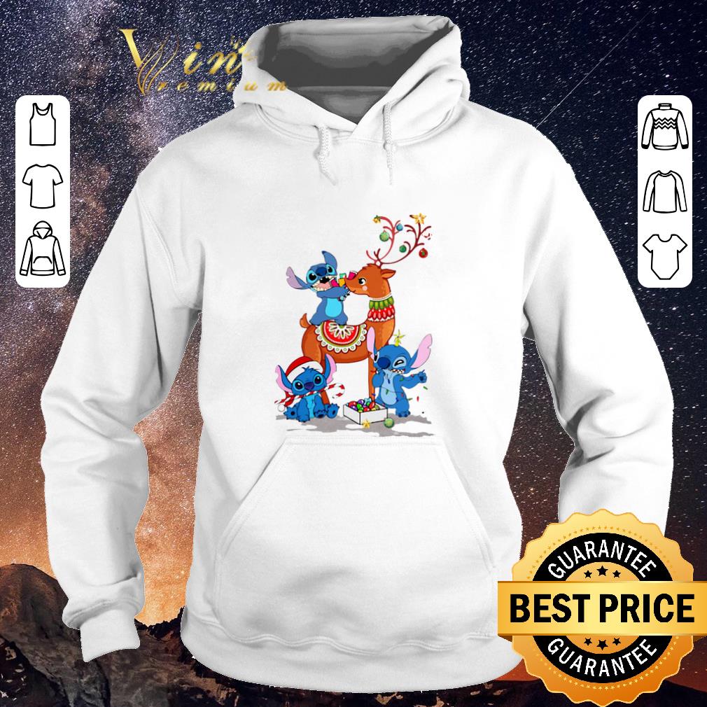 Premium Christmas Stitch Reindeer shirt 4 - Premium Christmas Stitch Reindeer shirt