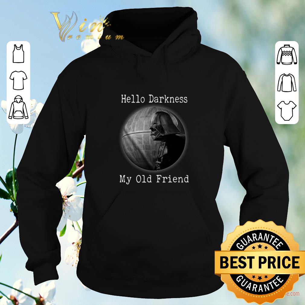 Premium Darth Vader Hello Darkness My Old Friend Death Star shirt sweater 4 - Premium Darth Vader Hello Darkness My Old Friend Death Star shirt sweater