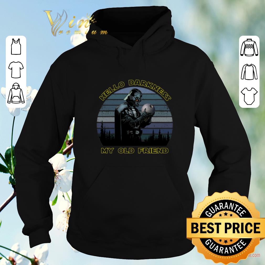 Premium Darth Vader hold Death Star hello darkness my old friend shirt sweater Premium Darth Vader hold Death Star hello darkness my old friend shirt sweater 4 - Premium Darth Vader hold Death Star hello darkness my old friend shirt sweater