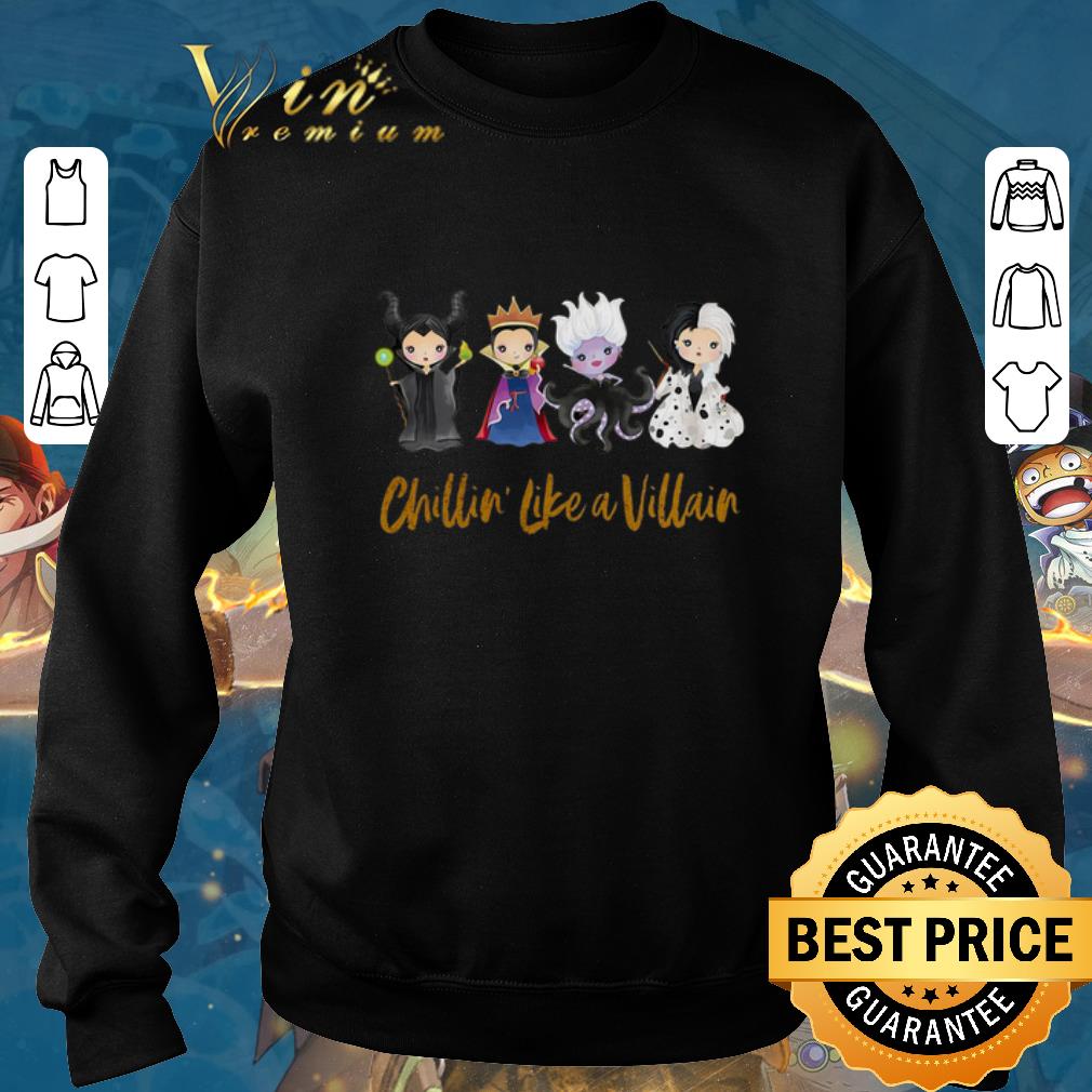 Premium Halloween Maleficent Chillin Like A Villain Disney shirt 4 - Premium Halloween Maleficent Chillin' Like A Villain Disney shirt