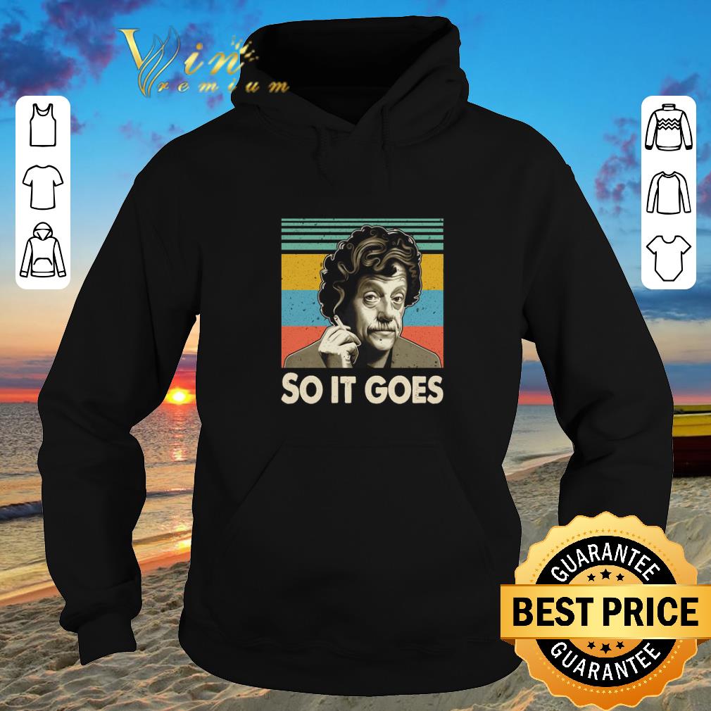 Premium Kurt Vonnegut So it goes vintage shirt sweater 2019 4 - Premium Kurt Vonnegut So it goes vintage shirt sweater 2019