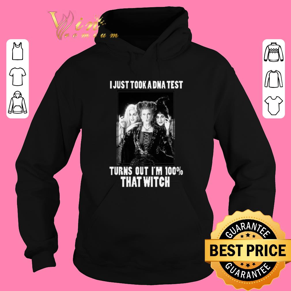 Pretty Hocus Pocus i just took a DNA test turns out i m 100 that witch shirt sweater 2019 4 - Pretty Hocus Pocus i just took a DNA test turns out i'm 100 that witch shirt sweater 2019
