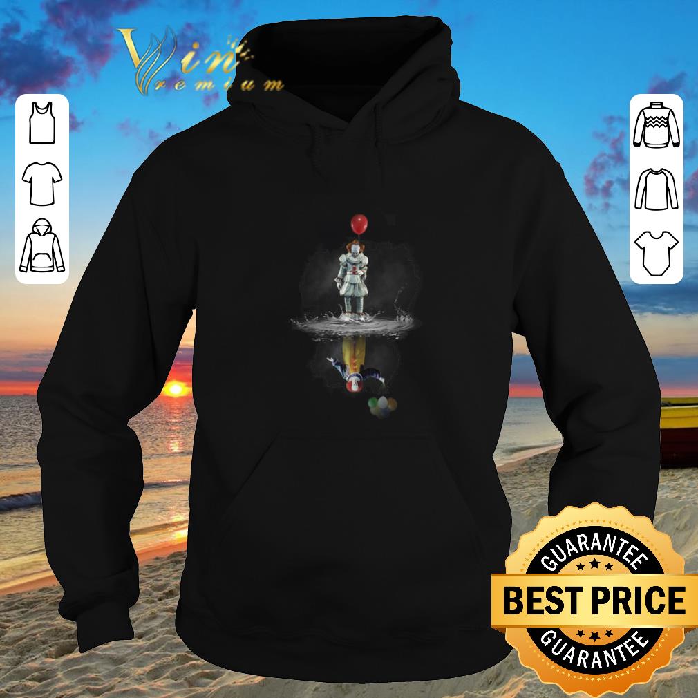 Pretty Pennywise reflection Water mirror Stephen King s IT The Clown shirt sweater 4 - Pretty Pennywise reflection Water mirror Stephen King's IT The Clown shirt sweater