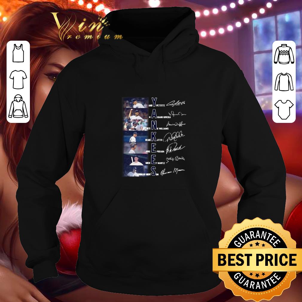 Pretty Yankees Andy Pettitte Mariano Rivera Bernie Williams Signatures shirt 4 - Pretty Yankees Andy Pettitte Mariano Rivera Bernie Williams Signatures shirt