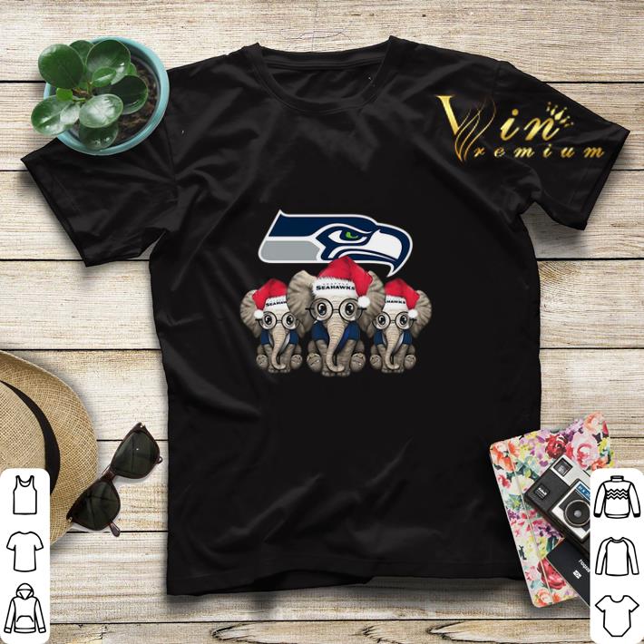 Seattle Seahawks Elephant Christmas shirt sweater 4 - Seattle Seahawks Elephant Christmas shirt sweater