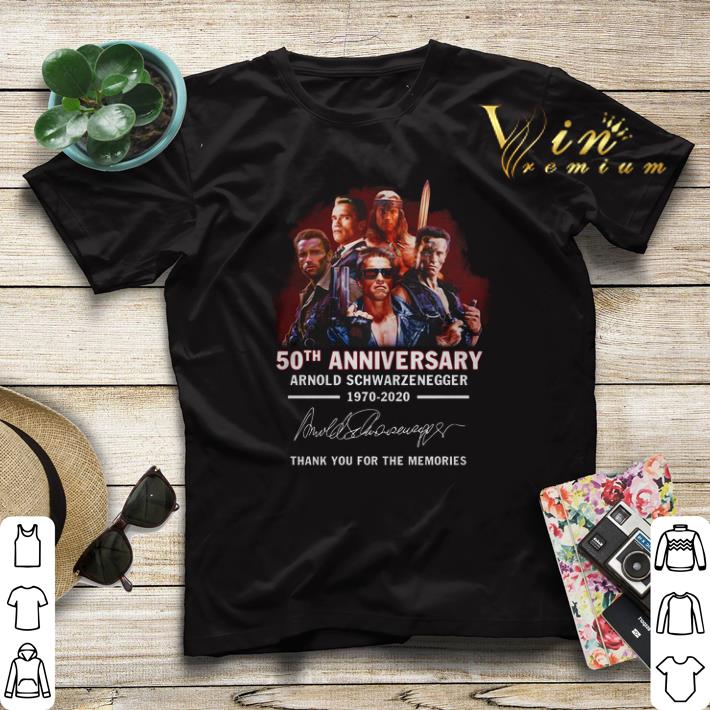 Signature 50th anniversary Arnold Schwarzenegger 1970-2020 shirt Signature 50th anniversary Arnold Schwarzenegger 1970 2020 shirt 4 - Signature 50th anniversary Arnold Schwarzenegger 1970-2020 shirt