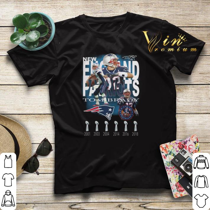 Signature Tom Brady New England Patriots 6 cups shirt 4 - Signature Tom Brady New England Patriots 6 cups shirt