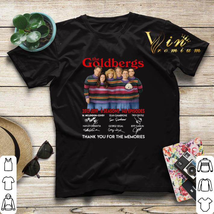 Signatures The Goldbergs 2013 2019 thank you for the memories shirt Signatures The Goldbergs 2013 2019 thank you for the memories shirt 4 - Signatures The Goldbergs 2013 2019 thank you for the memories shirt