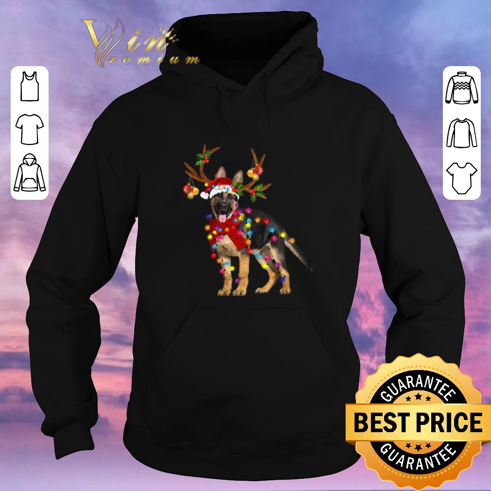 Top German Shepherd santa reindeer Christmas shirt sweater Top German Shepherd santa reindeer Christmas shirt sweater 4 - Top German Shepherd santa reindeer Christmas shirt sweater