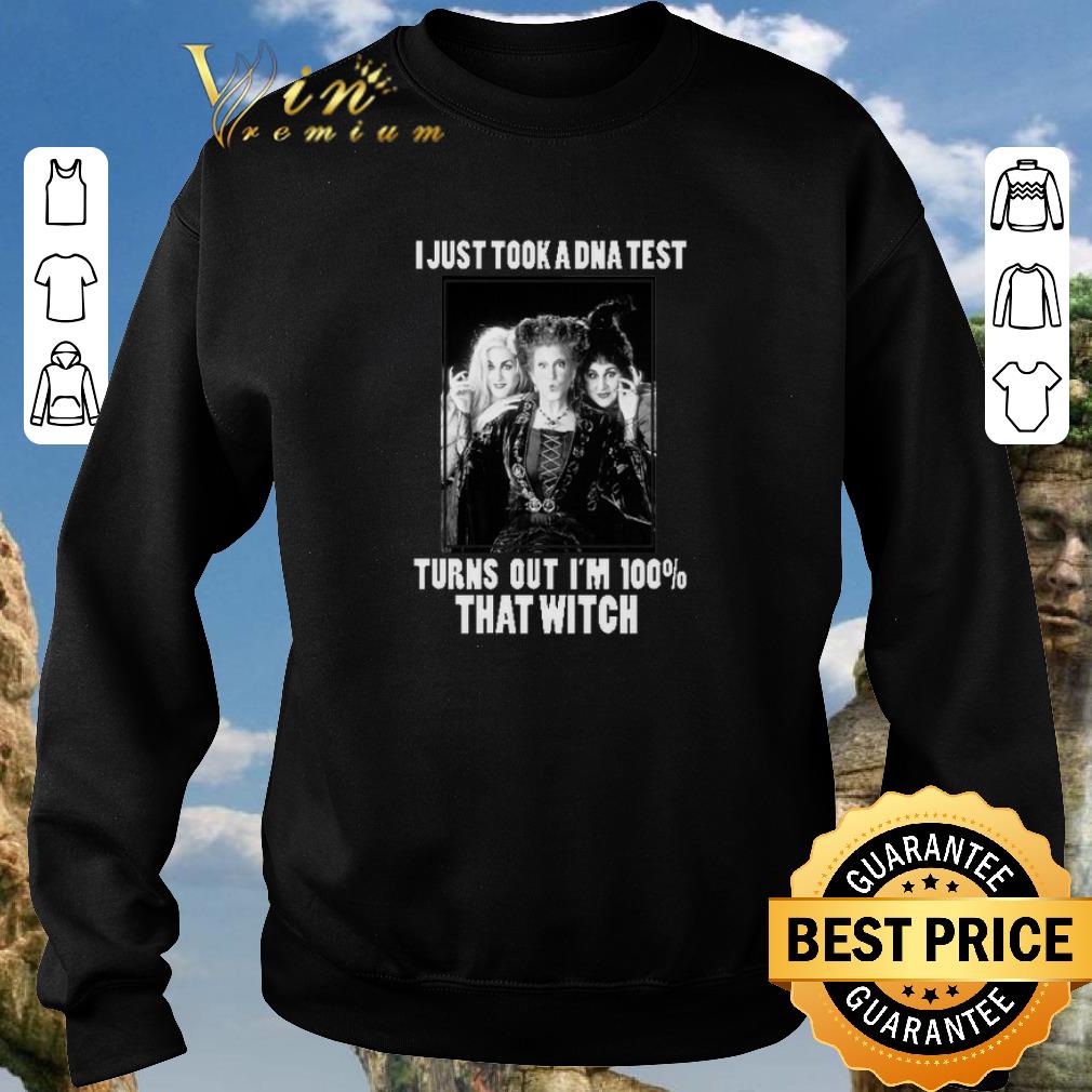 Top Hocus Pocus i just took a DNA test turns out i'm 100 that witch shirt 2020 Top Hocus Pocus i just took a DNA test turns out i m 100 that witch shirt 2020 4 - Top Hocus Pocus i just took a DNA test turns out i'm 100 that witch shirt 2020