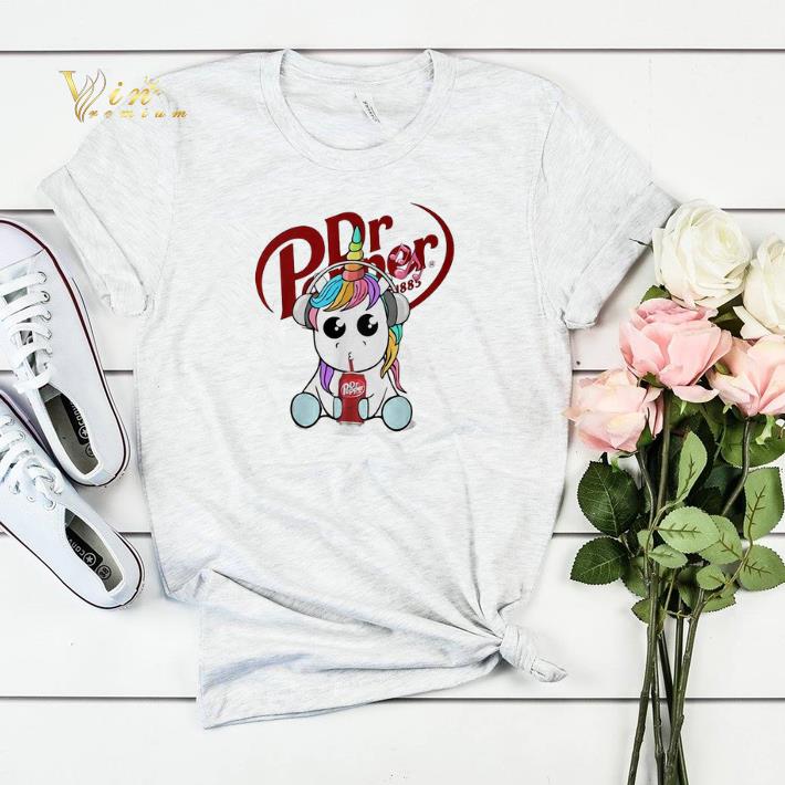 Unicorn drinking Dr Pepper shirt sweater 4 - Unicorn drinking Dr Pepper shirt sweater