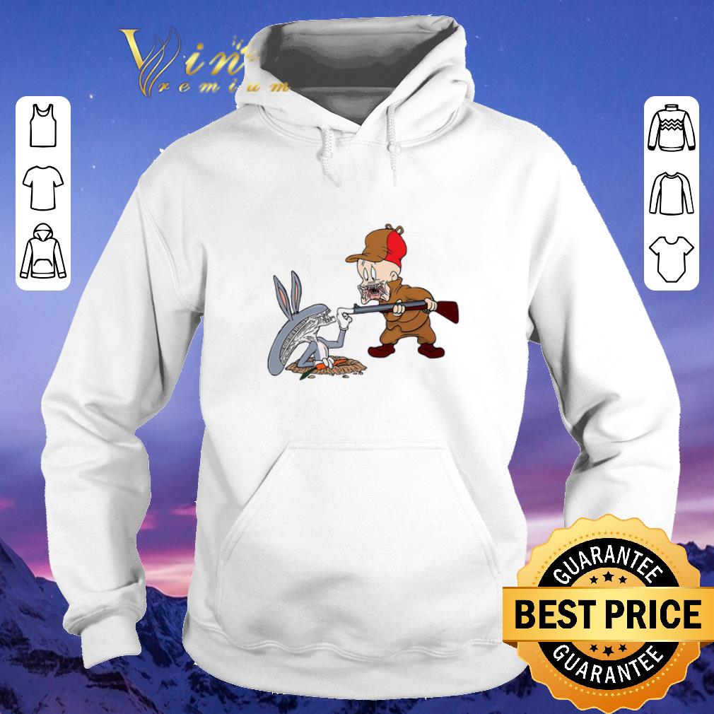 Awesome Looney Tunes Alien Predator Bugs Bunny Elmer Fudd shirt sweater 4 - Awesome Looney Tunes Alien Predator Bugs Bunny Elmer Fudd shirt sweater