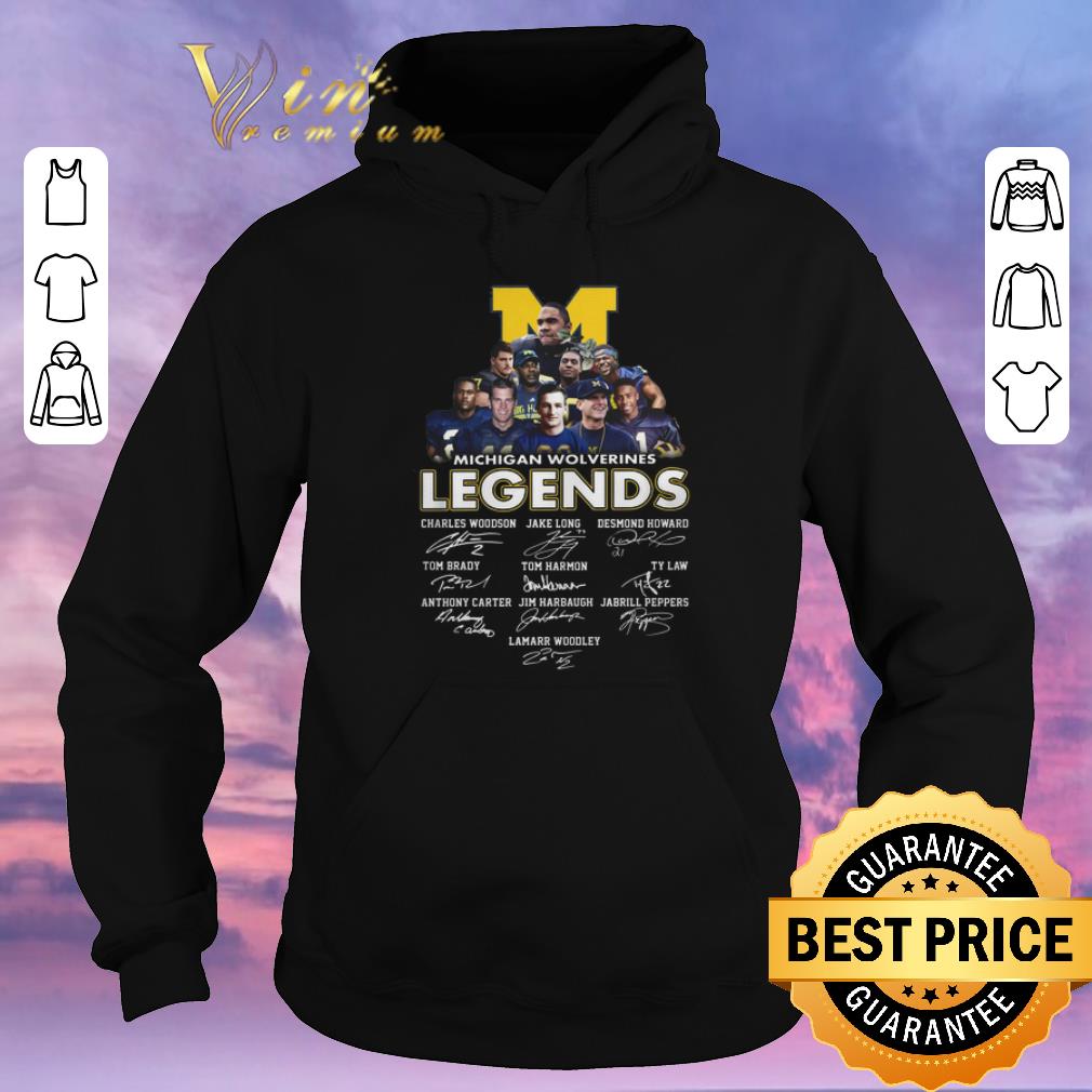 Awesome Michigan Wolverines Legends all signature autographed shirt sweater 4 - Awesome Michigan Wolverines Legends all signature autographed shirt sweater