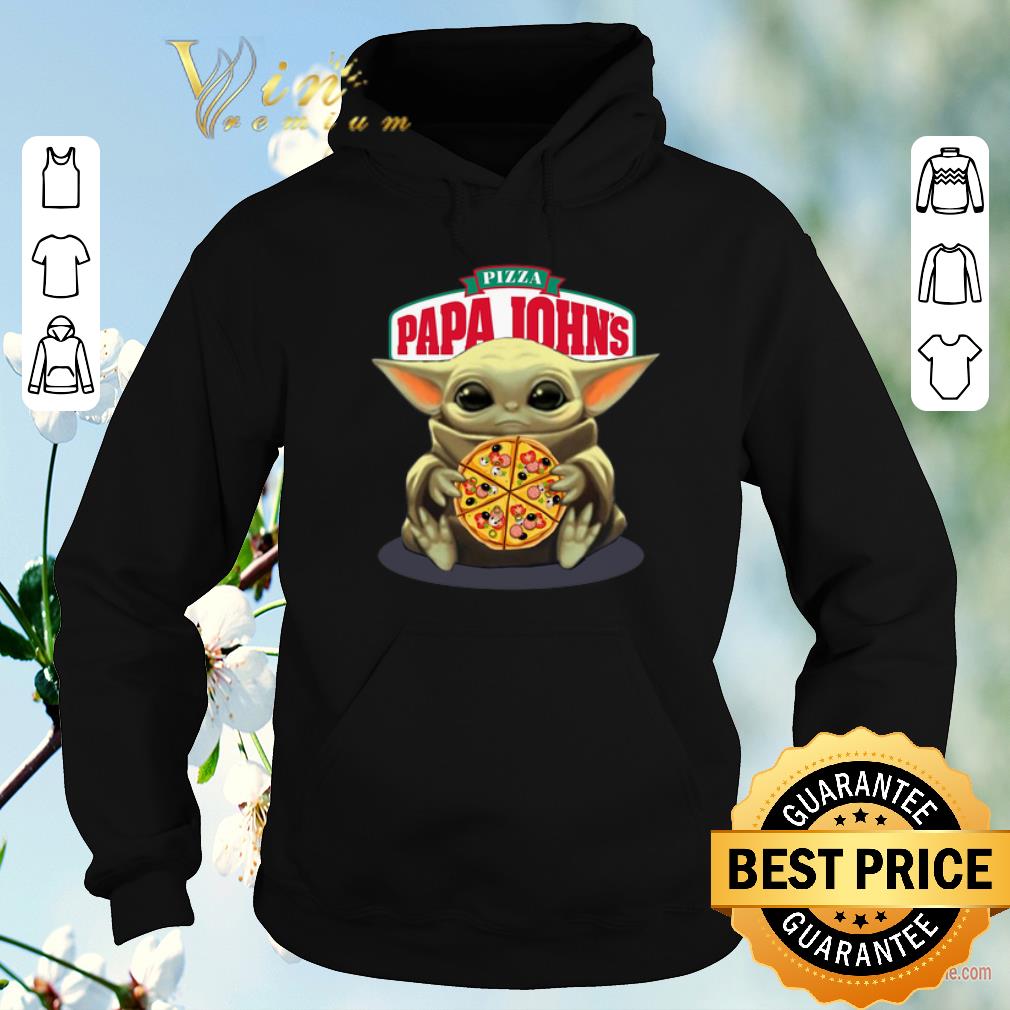 Awesome Star Wars Baby Yoda Hug Papa John s Pizza shirt sweater 4 - Awesome Star Wars Baby Yoda Hug Papa John's Pizza shirt sweater