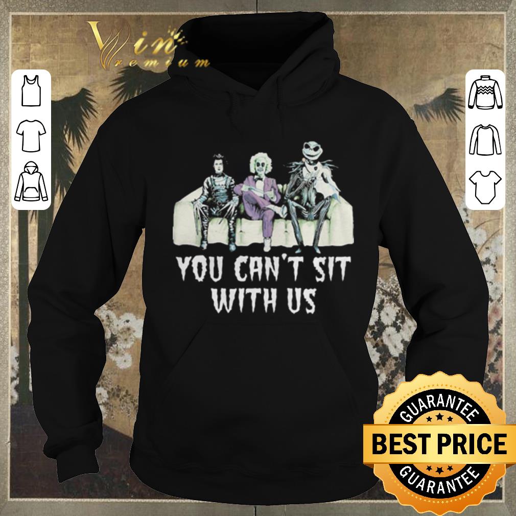 Awesome jack skellington characters you cant sit with us shirt sweater 4 - Awesome jack skellington characters you cant sit with us shirt sweater