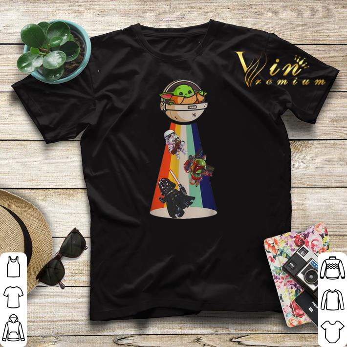 Baby Yoda Area 51 Darth Vader Boba Fett UFO Star Wars shirt sweater 4 - Baby Yoda Area 51 Darth Vader Boba Fett UFO Star Wars shirt sweater