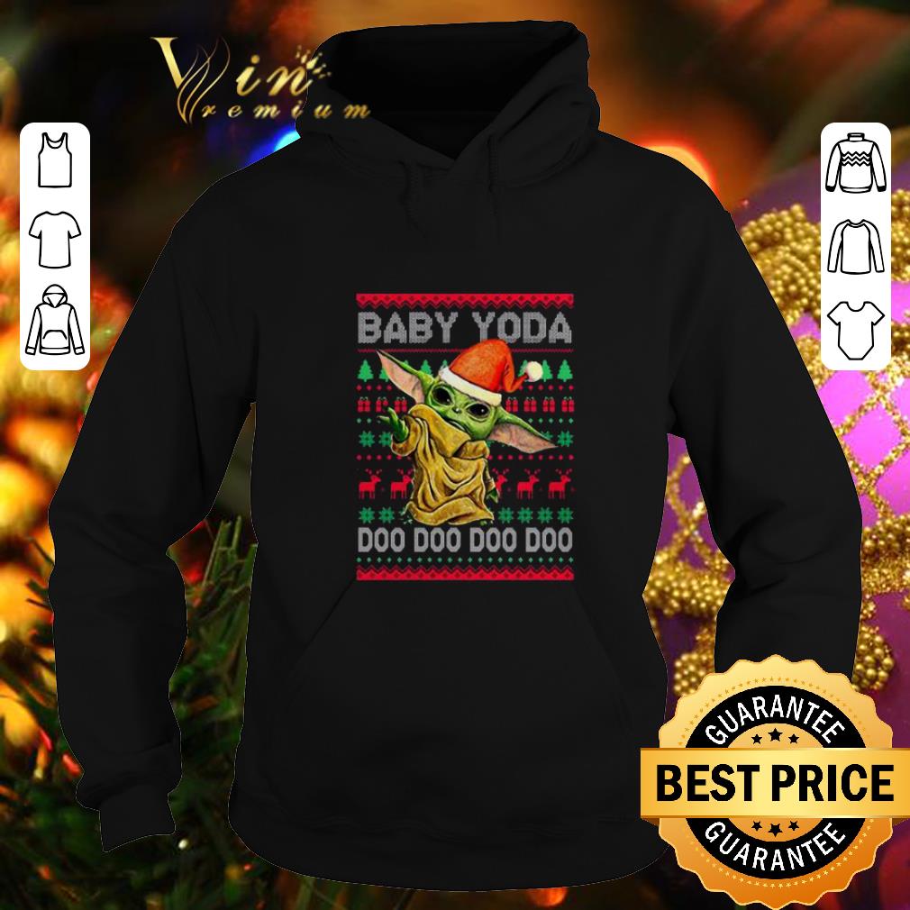 Cheap Baby Yoda Doo Doo Doo ugly Christmas sweater Cheap Baby Yoda Doo Doo Doo ugly Christmas sweater 4 - Cheap Baby Yoda Doo Doo Doo ugly Christmas sweater