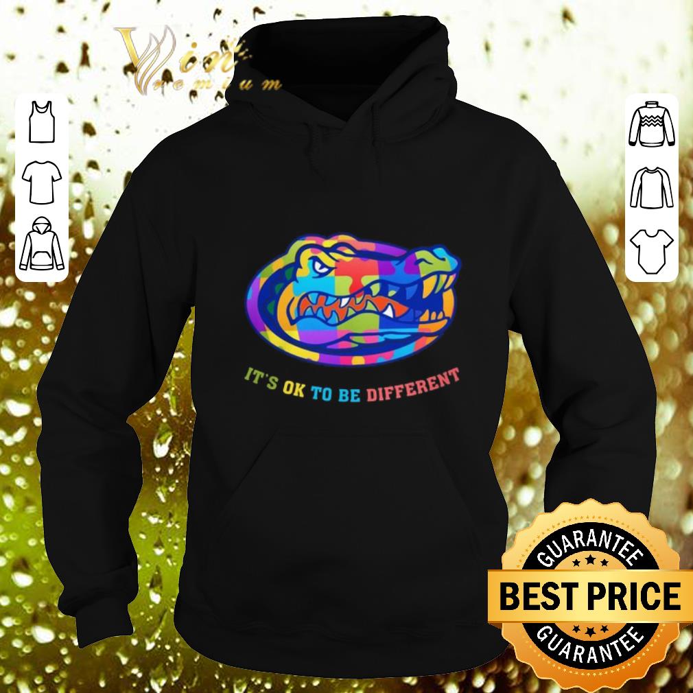 Cheap Florida Gators Autism It's OK To Be Different shirt Cheap Florida Gators Autism It s OK To Be Different shirt 4 - Cheap Florida Gators Autism It's OK To Be Different shirt