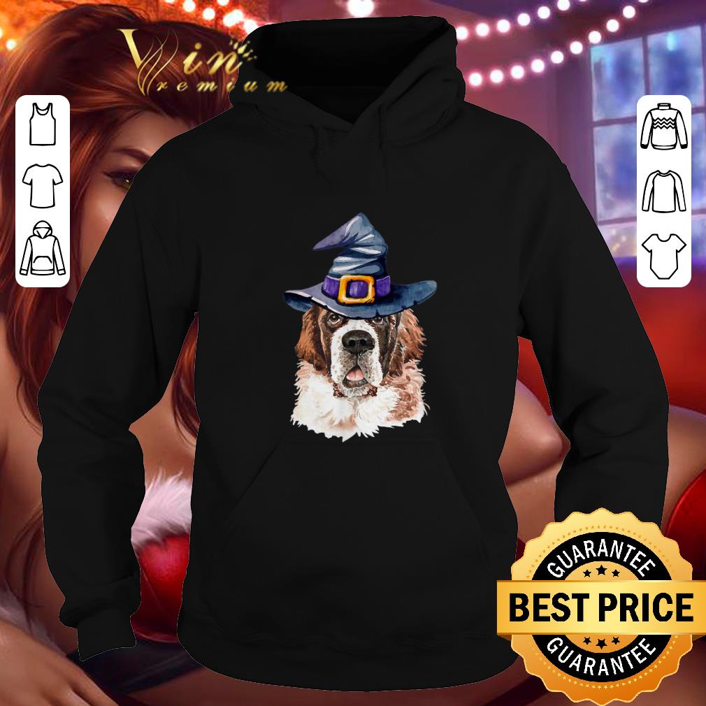 Cheap Saint Bernard Witch Hat Halloween shirt Cheap Saint Bernard Witch Hat Halloween shirt 4 - Cheap Saint Bernard Witch Hat Halloween shirt