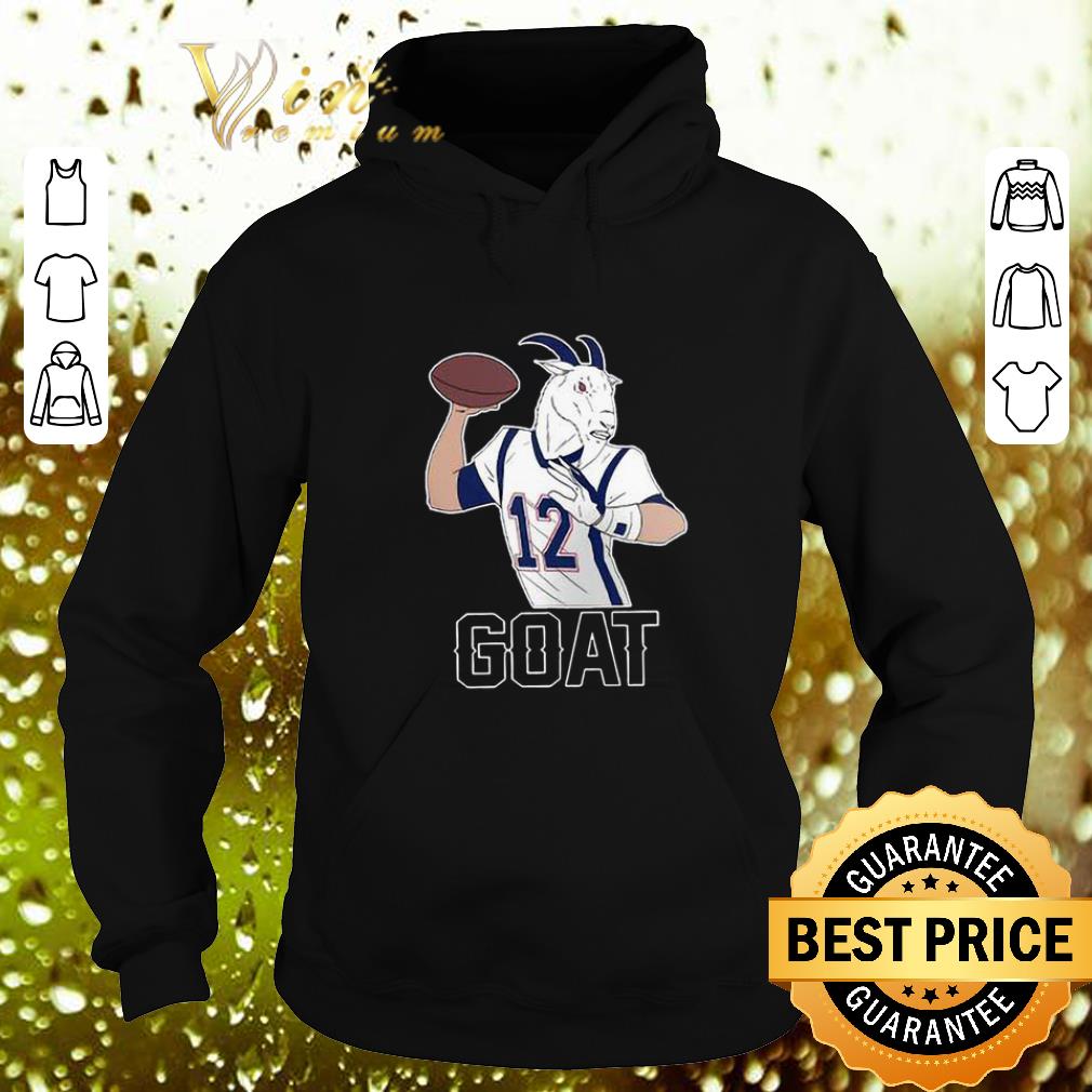 Cheap Tom Brady GOAT 12 New England Patriots shirt 4 - Cheap Tom Brady GOAT 12 New England Patriots shirt