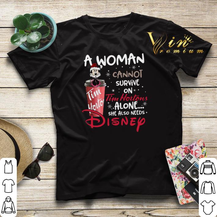 Christmas Mickey a woman cannot survive Tim Hortons alone Disney shirt Christmas Mickey a woman cannot survive Tim Hortons alone Disney shirt 4 - Christmas Mickey a woman cannot survive Tim Hortons alone Disney shirt