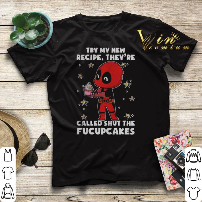 Deadpool try my new recipe they're called shut the fucupcakes Christmas shirt sweater Deadpool try my new recipe they re called shut the fucupcakes Christmas shirt sweater 4 - Deadpool try my new recipe they're called shut the fucupcakes Christmas shirt sweater