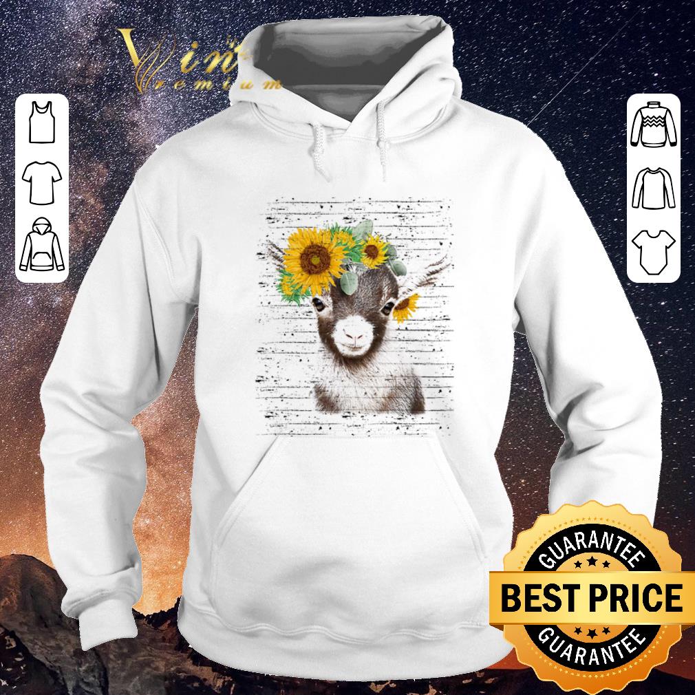 Funny Baby goat sunflower shirt sweater Funny Baby goat sunflower shirt sweater 4 - Funny Baby goat sunflower shirt sweater