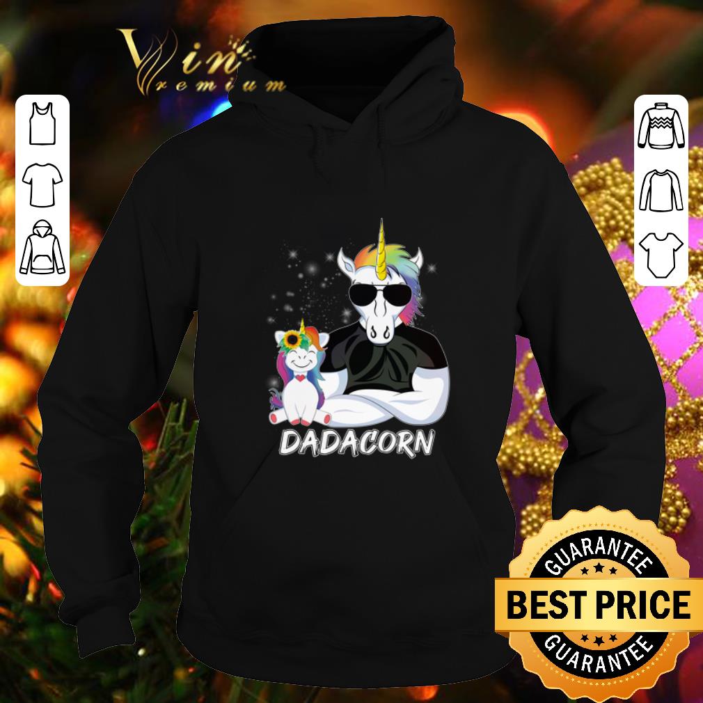 Funny Dadacorn Unicorn Dad And Daughter Christmas shirt 4 - Funny Dadacorn Unicorn Dad And Daughter Christmas shirt