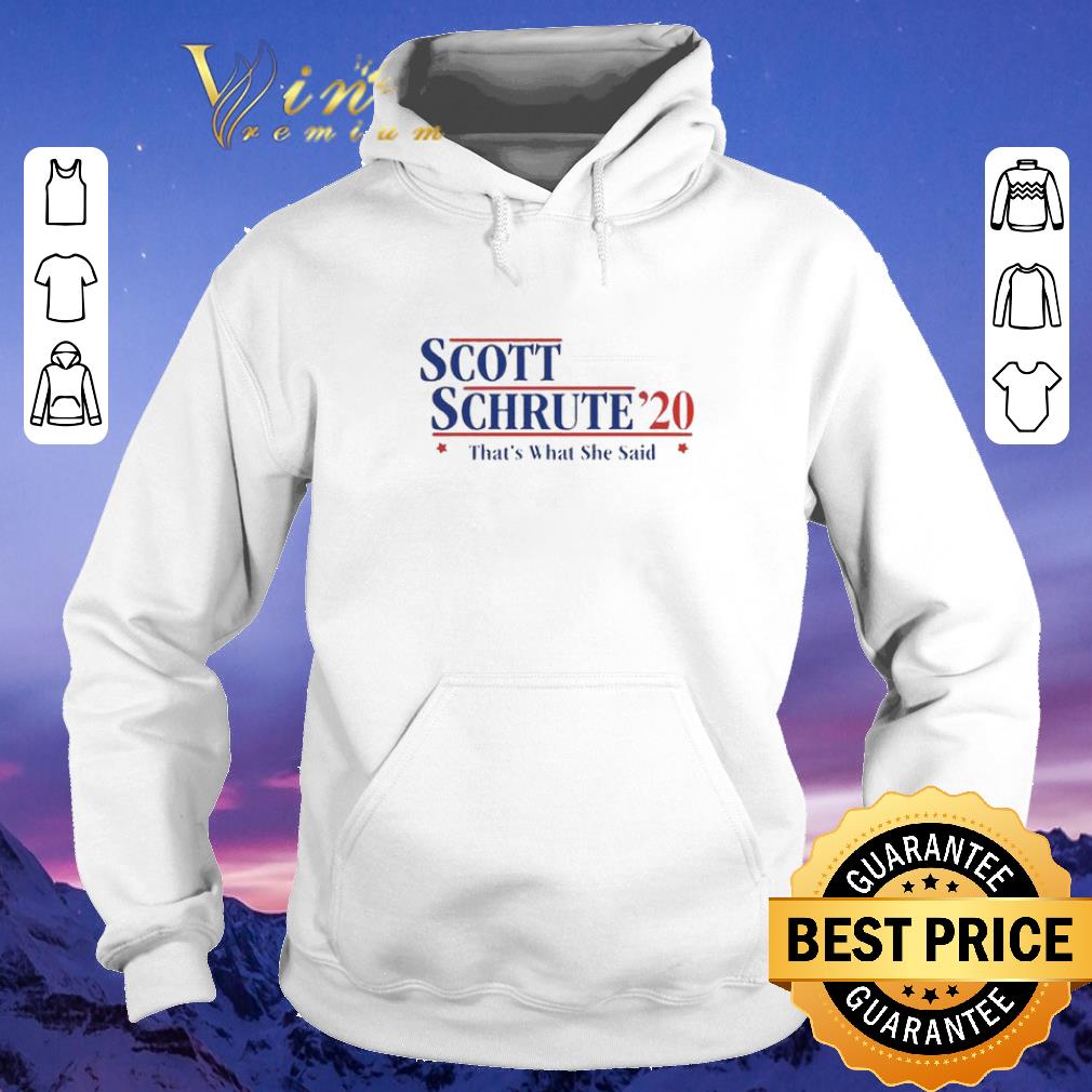 Funny Scott Schrute 20 that s what she said shirt sweater 4 - Funny Scott Schrute 20 that's what she said shirt sweater