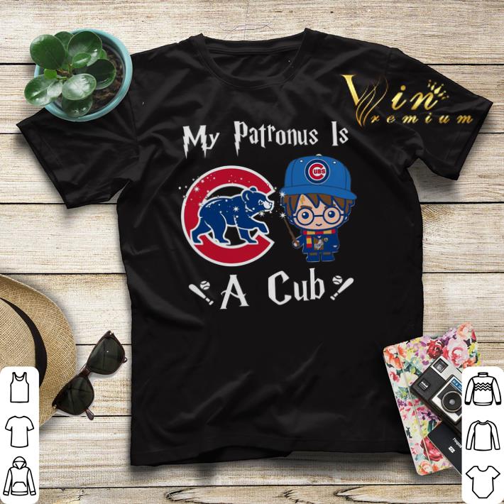 Harry Potter My Patronus is a Chicago Cub shirt sweater Harry Potter My Patronus is a Chicago Cub shirt sweater 4 - Harry Potter My Patronus is a Chicago Cub shirt sweater