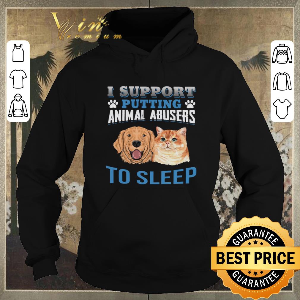 Hot Dog cat I support putting animal abusers to sleep shirt sweater Hot Dog cat I support putting animal abusers to sleep shirt sweater 4 - Hot Dog cat I support putting animal abusers to sleep shirt sweater