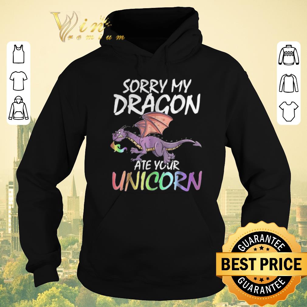 Hot Sorry my dragon ate your unicorn LGBT shirt sweater Hot Sorry my dragon ate your unicorn LGBT shirt sweater 4 - Hot Sorry my dragon ate your unicorn LGBT shirt sweater