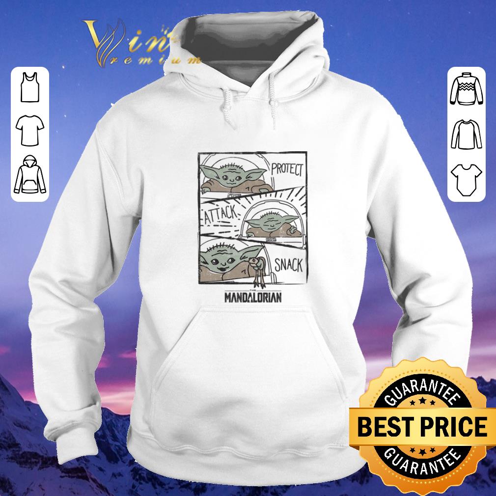 Hot Star Wars Baby Yoda Protect Attack Snack The Mandalorian shirt Hot Star Wars Baby Yoda Protect Attack Snack The Mandalorian shirt 4 - Hot Star Wars Baby Yoda Protect Attack Snack The Mandalorian shirt