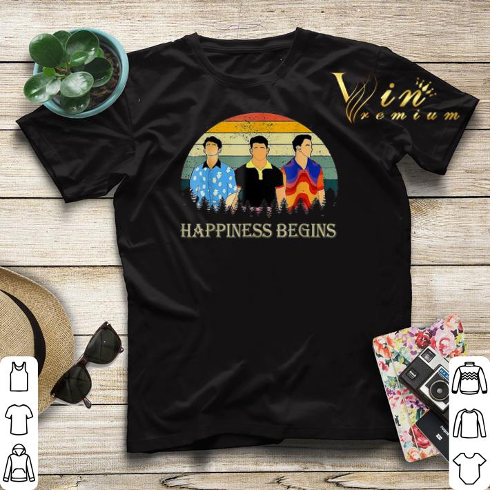 Jonas Brothers Happiness Begins Vintage Sunset shirt sweater 4 - Jonas Brothers Happiness Begins Vintage Sunset shirt sweater