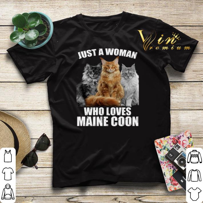 Just a woman who loves Maine Coon cat shirt sweater 4 - Just a woman who loves Maine Coon cat shirt sweater