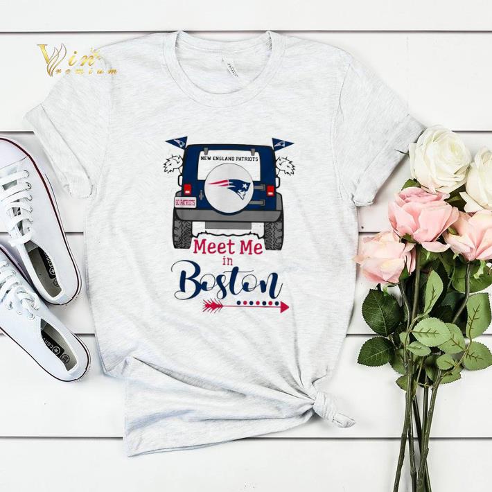 New England Patriots meet me in Boston Car shirt sweater New England Patriots meet me in Boston Car shirt sweater 4 - New England Patriots meet me in Boston Car shirt sweater