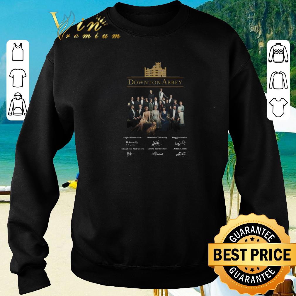 Nice Downton Abbey all character signatures shirt 2020 4 - Nice Downton Abbey all character signatures shirt 2020