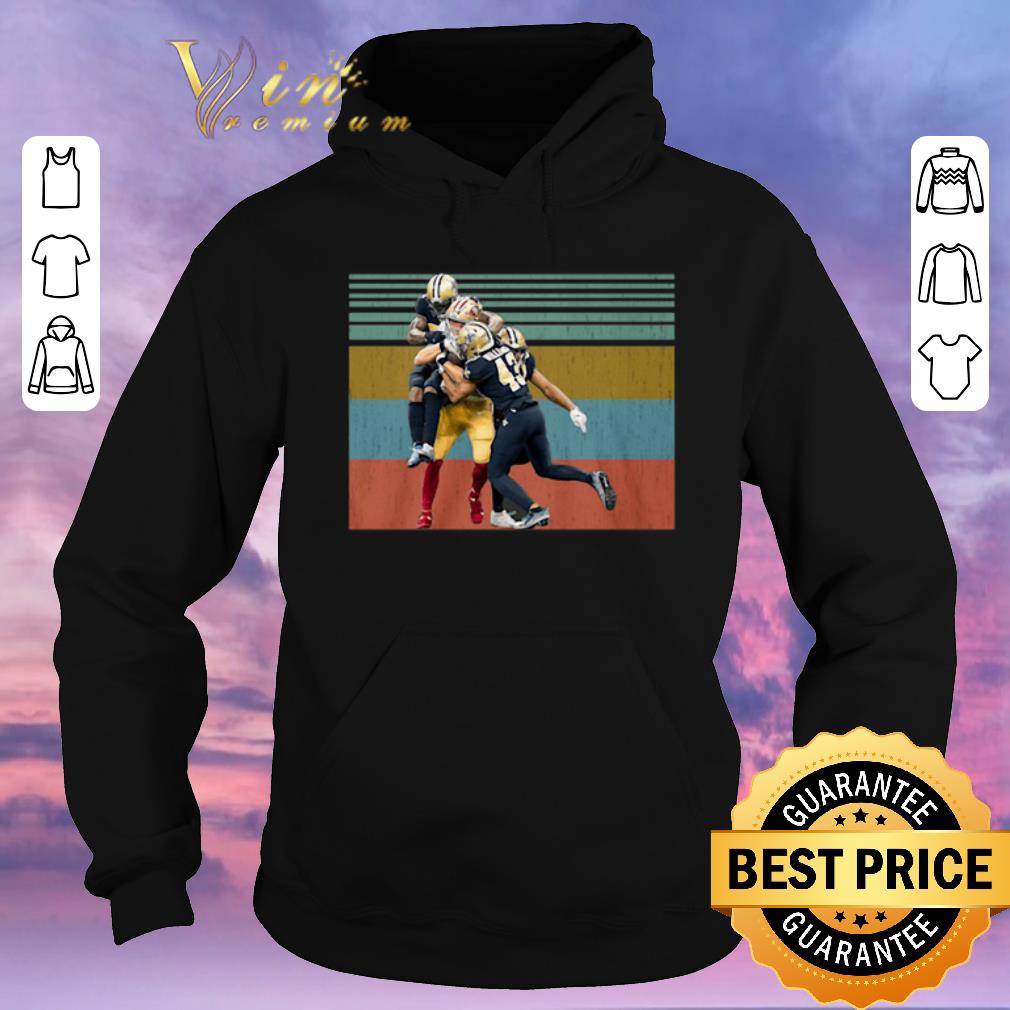 Nice Vintage George Kittle Muscles His Way Into Saints Territory On 4th Down shirt 4 - Nice Vintage George Kittle Muscles His Way Into Saints Territory On 4th Down shirt