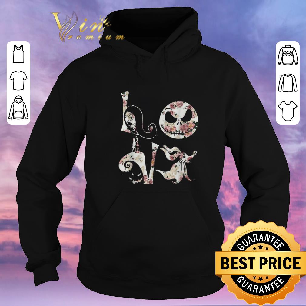 Official Jack Skellington Love flower Nightmare Before Christmas shirt sweater 4 - Official Jack Skellington Love flower Nightmare Before Christmas shirt sweater