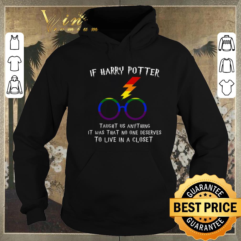 Official LGBT If Harry Potter taught us anything it was that no one shirt sweater 4 - Official LGBT If Harry Potter taught us anything it was that no one shirt sweater