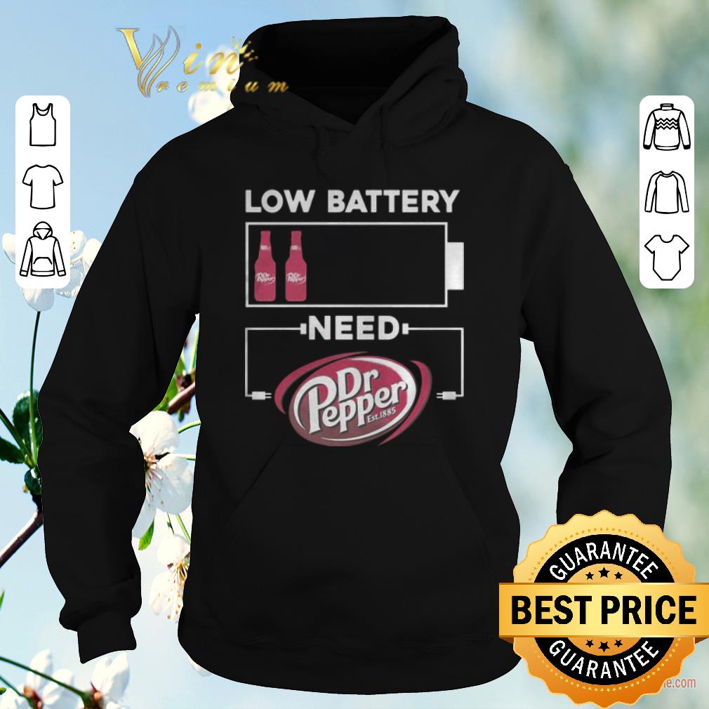 Official Low Battery Need Dr Pepper shirt sweater Official Low Battery Need Dr Pepper shirt sweater 4 - Official Low Battery Need Dr Pepper shirt sweater