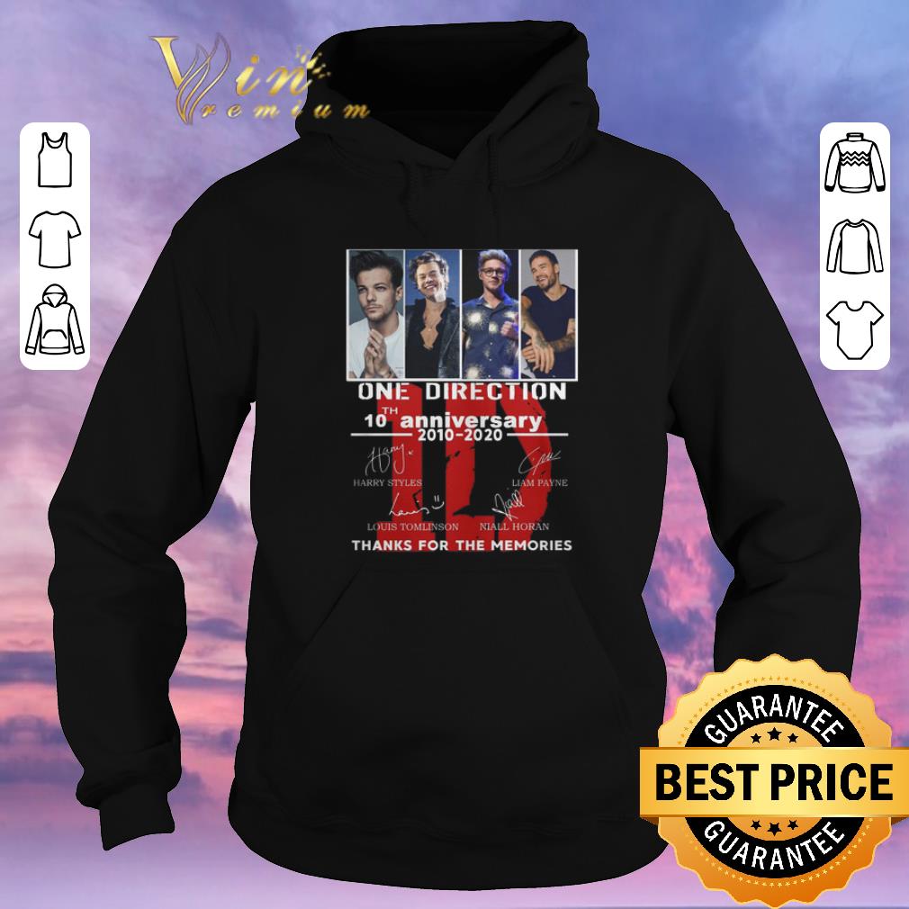 Official Thanks for the memories One Direction 10th anniversary 2010 2020 shirt Official Thanks for the memories One Direction 10th anniversary 2010 2020 shirt 4 - Official Thanks for the memories One Direction 10th anniversary 2010 2020 shirt