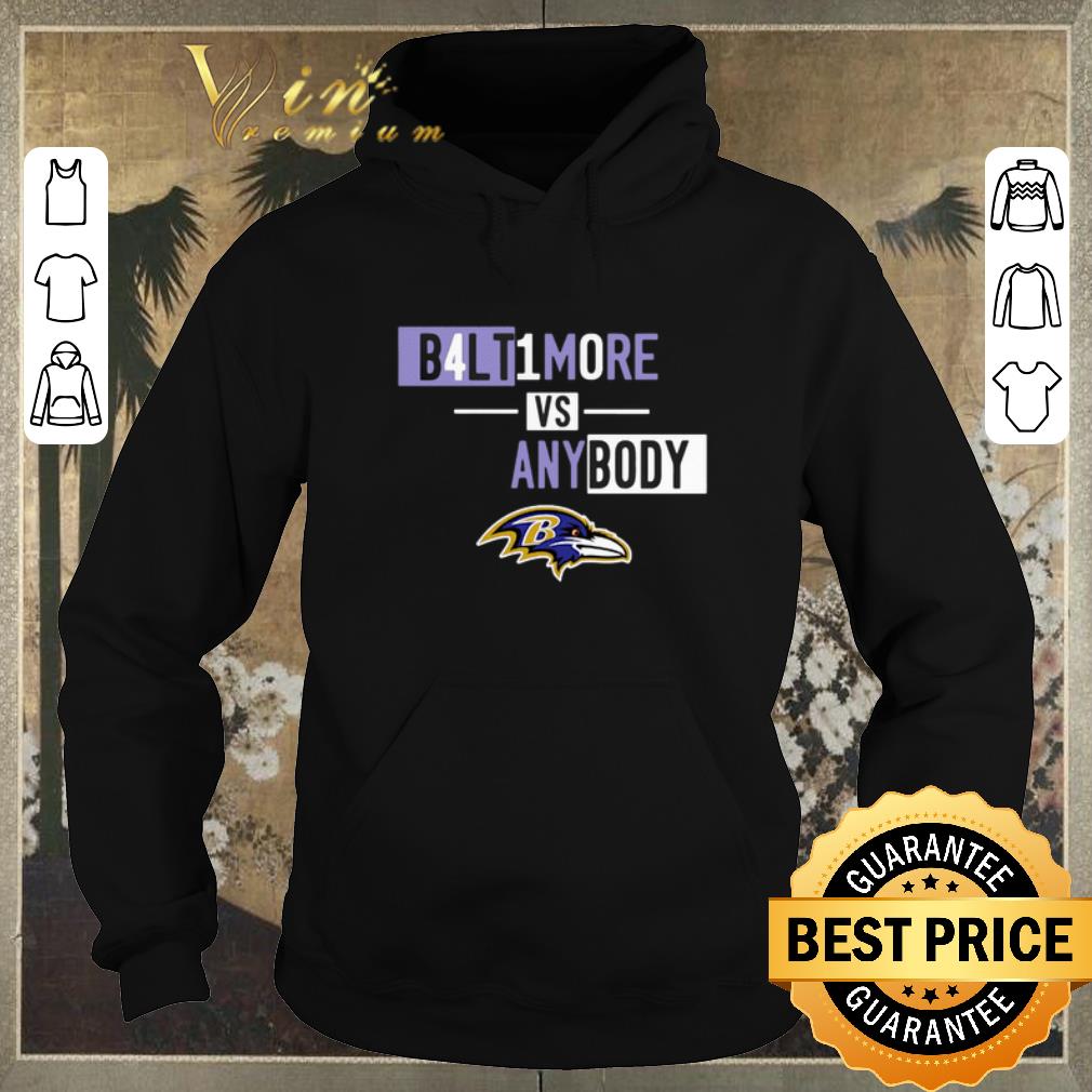 Original Baltimore Ravens B4lt1more vs anybody shirt sweater 4 - Original Baltimore Ravens B4lt1more vs anybody shirt sweater