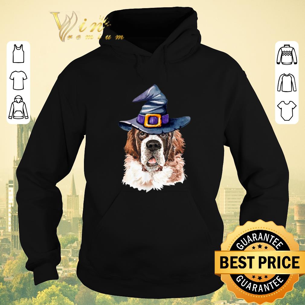 Original Saint Bernard Witch Hat Halloween shirt sweater 4 - Original Saint Bernard Witch Hat Halloween shirt sweater