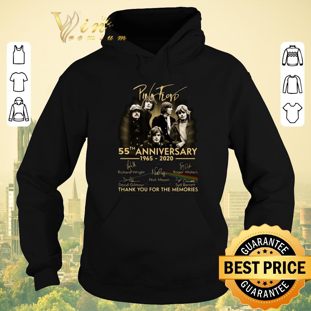 Original Thank you for the memories Pink Floyd 55th anniversary signature shirt 4 - Original Thank you for the memories Pink Floyd 55th anniversary signature shirt