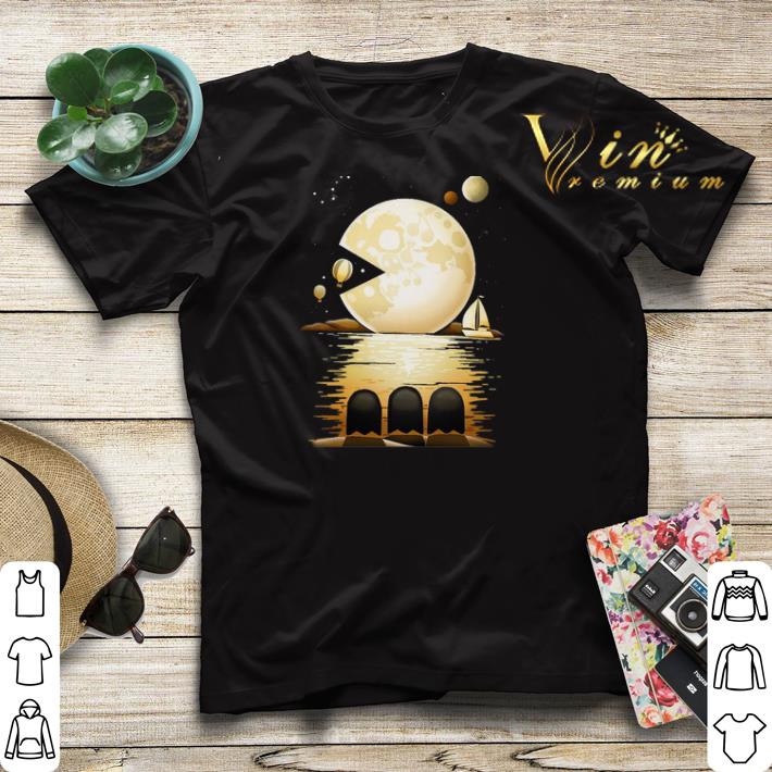 Pac Moon Pacman And The Moon shirt sweater Pac Moon Pacman And The Moon shirt sweater 4 - Pac Moon Pacman And The Moon shirt sweater