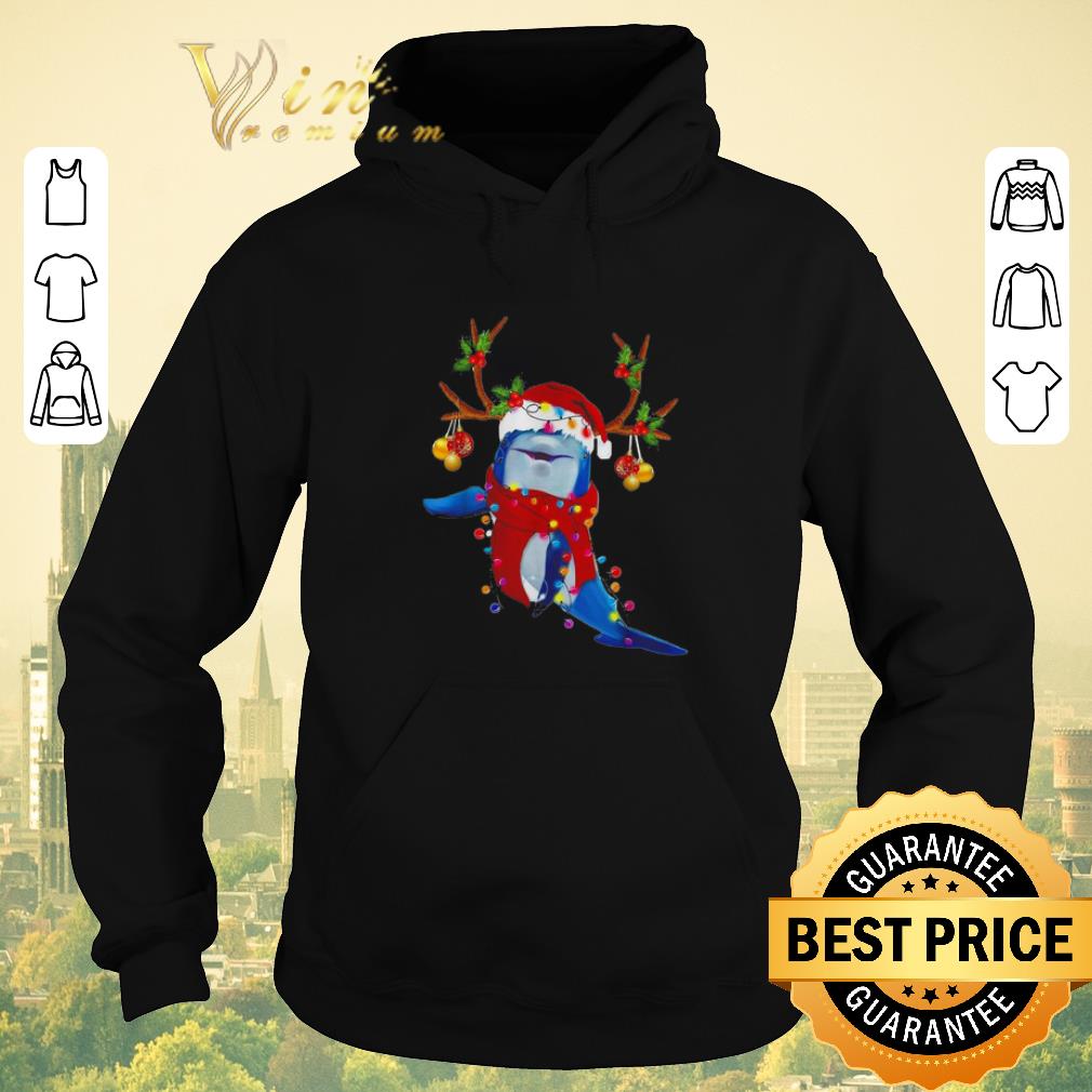 Premium Christmas Dolphin Santa reindeer shirt 4 - Premium Christmas Dolphin Santa reindeer shirt