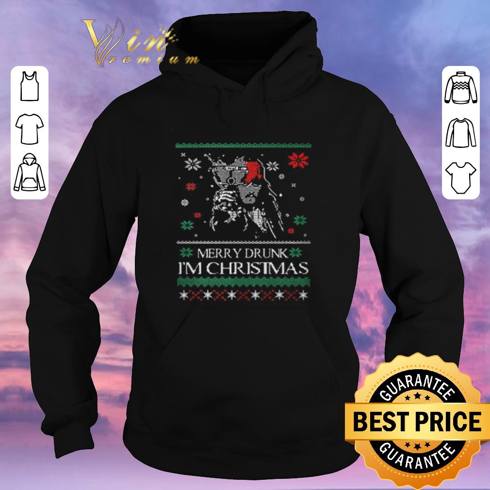 Premium Christmas ugly Pirates Of The Caribbean Merry drunk i m sweater 4 - Premium Christmas ugly Pirates Of The Caribbean Merry drunk i'm sweater